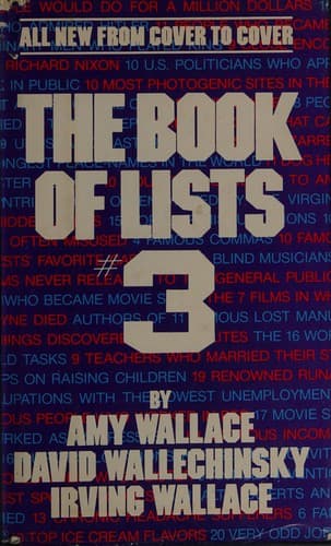 Cover of The People's almanac presents the book of lists # 3