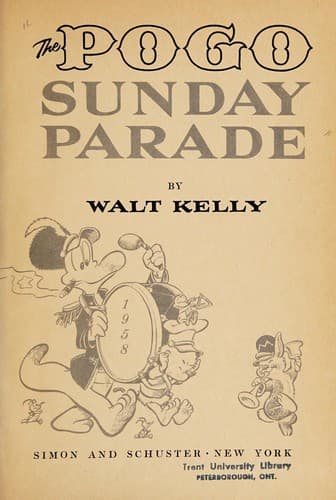 Cover of The Pogo Sunday parade