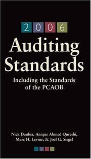 Cover of 2006 auditing standards
