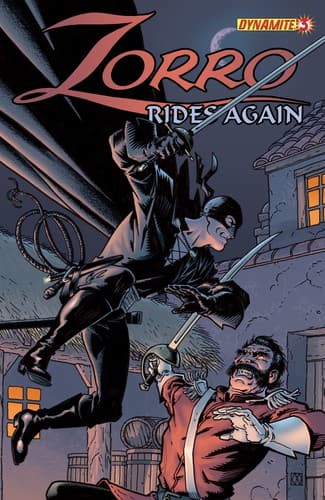 Cover of Zorro Rides Again #3