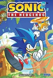 Cover of onic the hedgehog. Fallout, Part 1