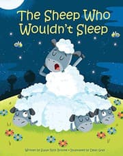 Cover of The Sheep Who Wouldn't Sleep - A Story That Teaches Self-Soothing and Mindfulness