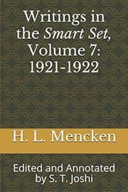 Cover of Writings in the Smart Set, Volume 7 : 1921-1922