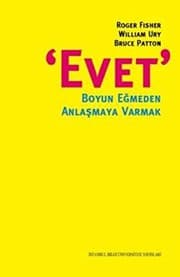 Cover of Evet - Boyun Egmeden Anlasmaya Varmak