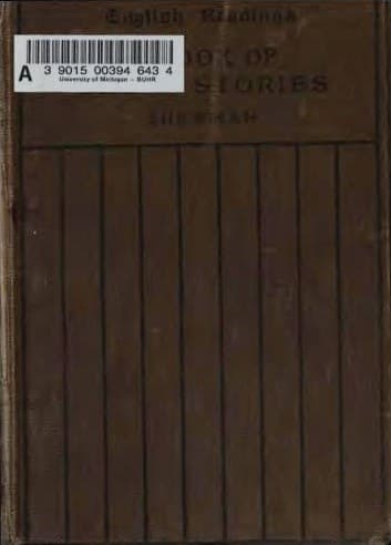 Cover of A Book of Short Stories ...