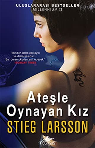Cover of Atesle Oynayan Kiz - Millennium Serisi 2.kitap