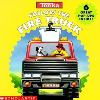 Cover of Tonka follow the fire truck