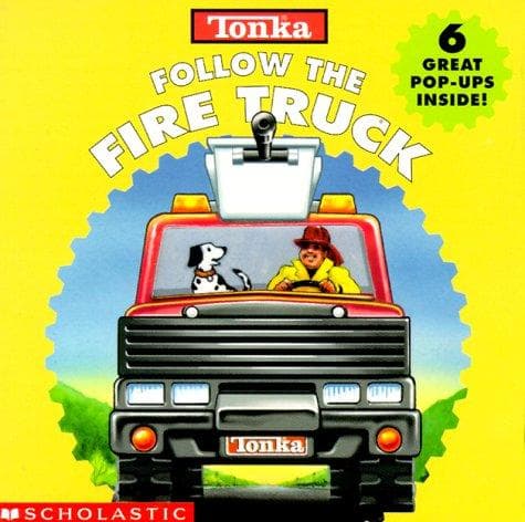 Cover of Tonka follow the fire truck