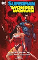 Cover of Savasin Kurbanlari - Superman Wonder Woman Cilt 3
