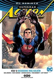 Cover of Gezegene Hoş Geldin - Superman Action Comics Cilt 2