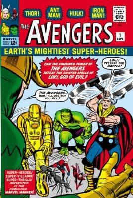 Cover of Mighty Marvel Masterworks : the Avengers Vol. 1