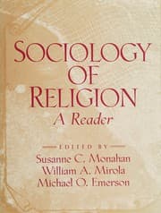 Cover of Sociology of religion