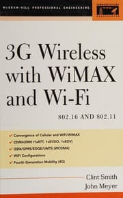 Cover of 3G wireless with WiMAX and Wi-Fi