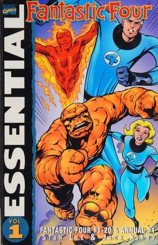 Cover of Stan Lee presents the essential Fantastic four