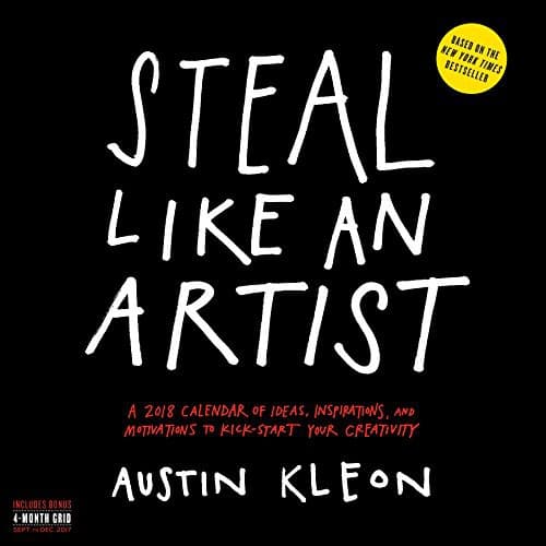 Cover of Steal Like an Artist Wall Calendar 2018