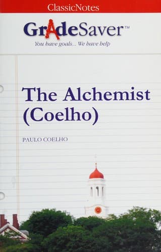 Cover of ClassicNotes GradeSaver on The Alchemist by Paulo Coelho