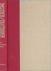 Cover of Insider/outsider