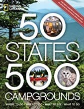 Cover of 50 States, 500 Campgrounds