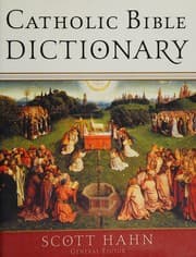 Cover of Catholic Bible dictionary