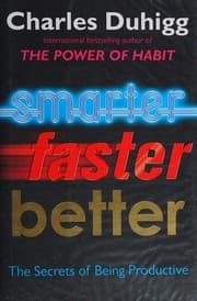 Cover of Smarter Faster Better