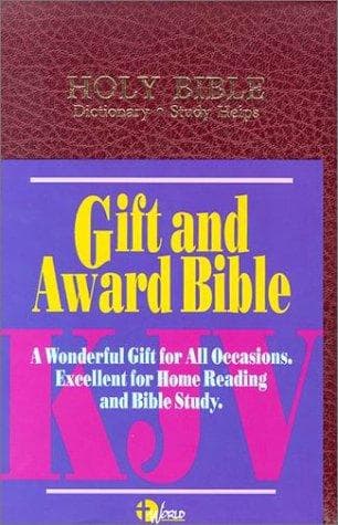 Cover of KJV Gift and Award Bible