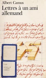 Cover of Lettres à un ami allemand