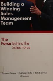Cover of Building a winning sales management team