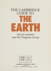 Cover of The Cambridge guide to the earth
