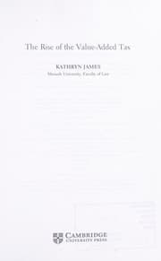 Cover of Rise of the Value-Added Tax