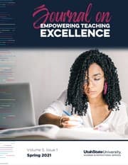 Cover of Journal on Empowering Teaching Excellence, Spring 2021