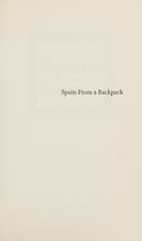 Cover of Spain from a backpack