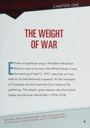 Cover of World War I Through the Eyes of Woodrow Wilson