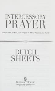 Cover of Intercessory prayer