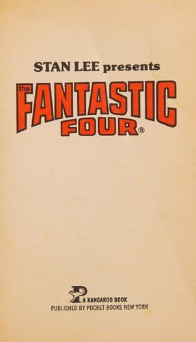 Cover of Stan Lee Presents The Fantastic Four