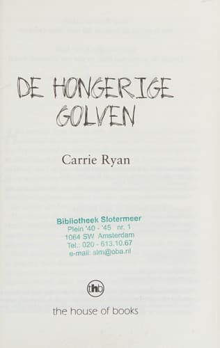 Cover of De Hongerige Golven
