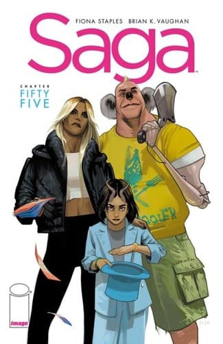 Cover of Saga #55