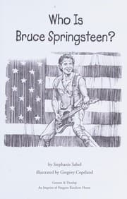 Cover of Who is Bruce Springsteen?