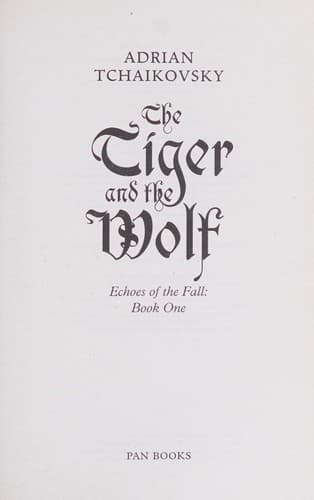 Cover of The Tiger and the Wolf