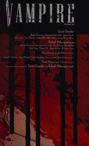 Cover of American Vampire. Volume six