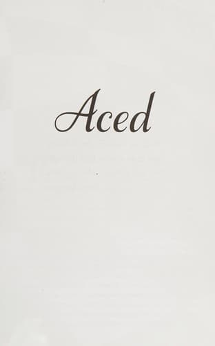 Cover of Aced