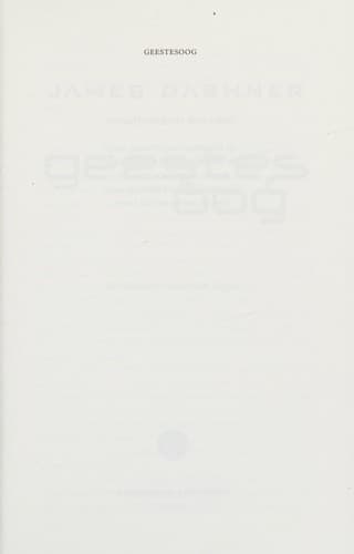 Cover of Geestesoog