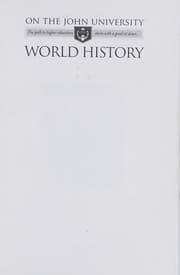 Cover of World history