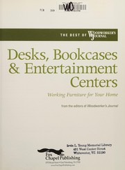 Cover of Desks, bookcases, & entertainment centers