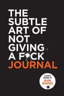Cover of Subtle Art of Not Giving a F*ck Journal