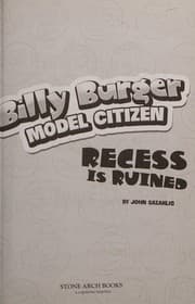 Cover of Recess Is Ruined