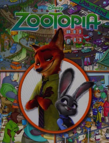 Cover of Zootopia Look and Find