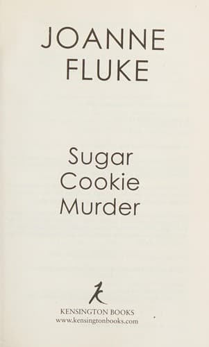 Cover of Sugar Cookie Murder