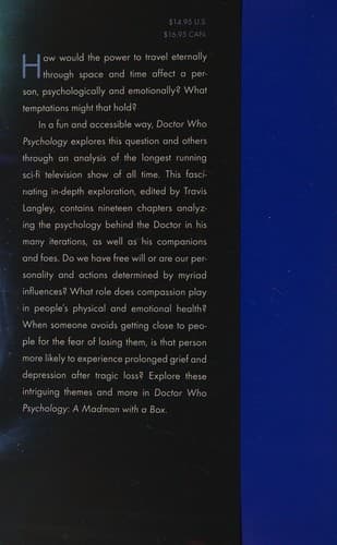 Cover of Doctor Who Psychology: A Madman with a Box