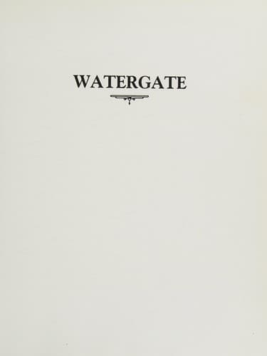 Cover of Watergate (Turning Points in American History)