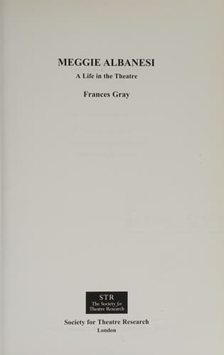 Cover of Meggie Albanesi